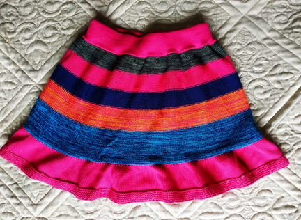 Юбка вязанная для девочки 110р, Orsolini