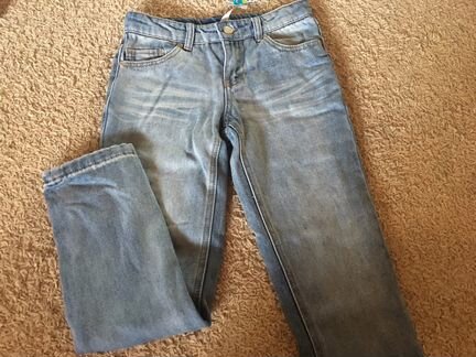 Новые джинсы Acoola на флисе, р.140