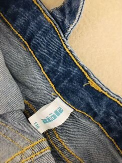 Джинсовый комбинезон для девочки 110 см Acoola