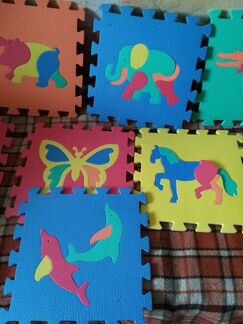 Пазл-коврик мягкий