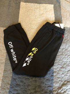 Штаны спортивные флисовые Off White
