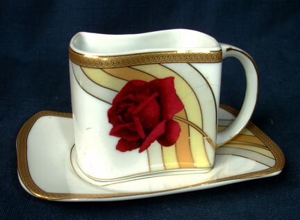 Сервиз чайный, фарфор, новый