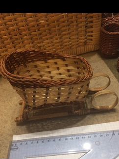 Корзина для подарков «Сани»