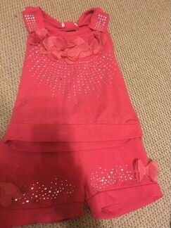 Пакет летней одежды на девочку 3-4г