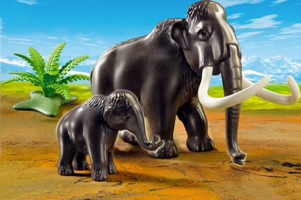 Playmobil 5105 Мамонт и мамонтёнок