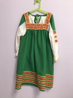 Платье в русском народном стиле