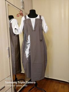 Стильные платьяр,р,54р,р(см замеры)