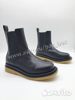 Ботинки боттега черные