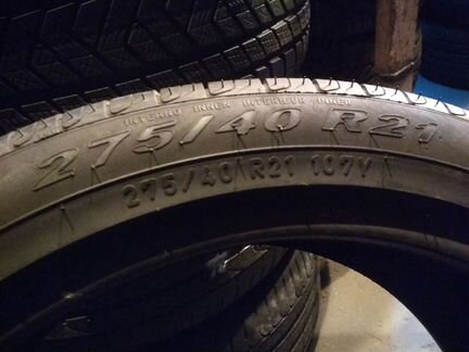 275 40 21 Pirelli Scorpion Verde