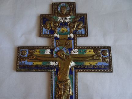 Крест 19 Век Эмаль (19 на 38 см.)