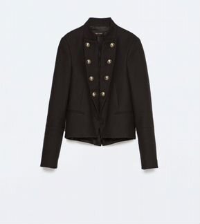 Жакет Zara в армейском стиле