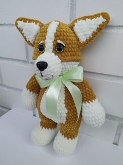Вельш корги игрушка ручная работа