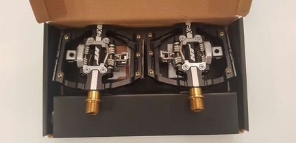 Педали контактные HT X2T DH race Ti-ось