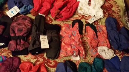 Рукавицы краги варежки перчатки финские 0-10 лет