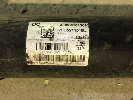 Карданный вал VW Crafter, mercedes 2006 - 2016