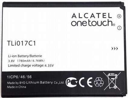 Аккумуляторы Alcatel батареи серии TLP