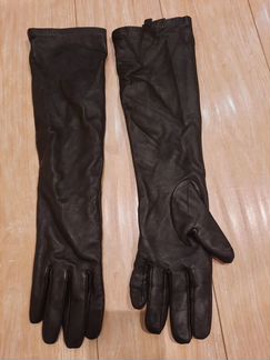 Перчатки кожа утепленные новые