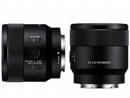 Sony FE 50mm f/2.8 Macro новый в упаковке
