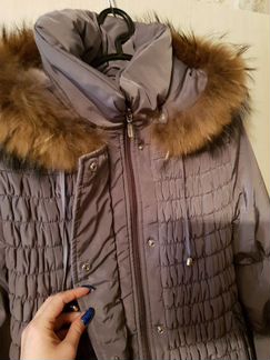 Пуховик зимний, подойдет и беременным