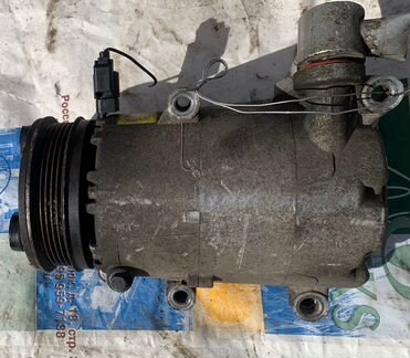 Компрессор кондиционера Ford Focus 2 2008-2010 1.6