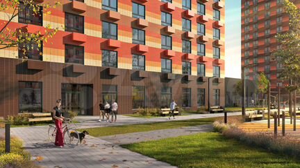 2-к квартира, 62.2 м², 18/33 эт.