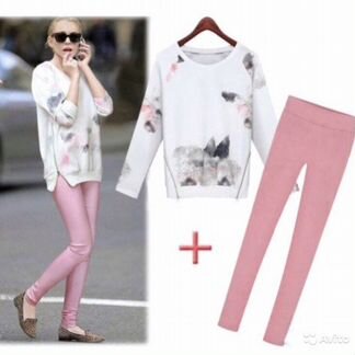 Костюм леггинсы и свитшот