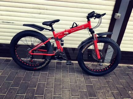 Велосипед Фэтбайк складная рама