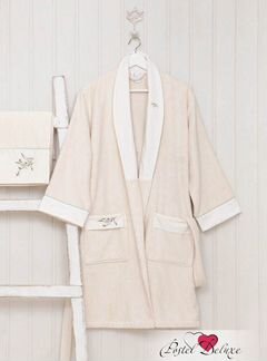 Банный халат Spring Цвет: Экрю (хL)