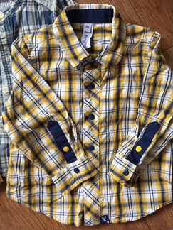 Рубашки на мальчика, хлопок