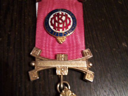 Медаль маонская серебро