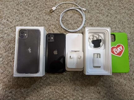 iPhone 11 black 64 gb