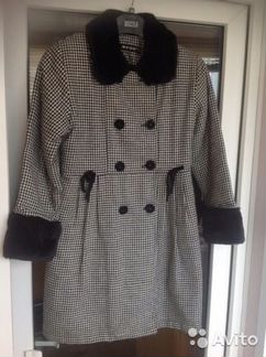 Новое демисезонное пальто на девочку/130-146см