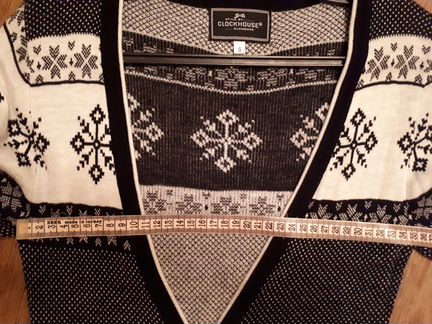 Кофта Фирменная трикотаж тонкая длинная р.44-46