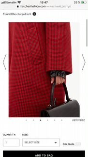 Пальто Balenciaga Оригинал