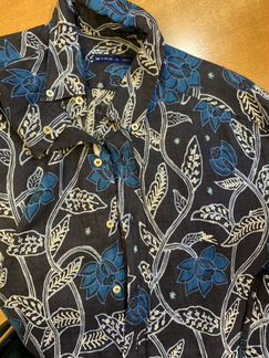 Рубашка льняная L