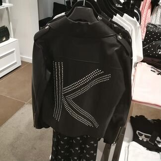 Кожаная куртка Karl Lagerfeld