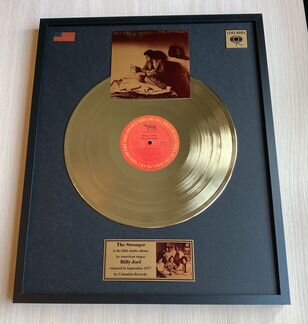 Billy Joel The Stranger Золотой винил в раме