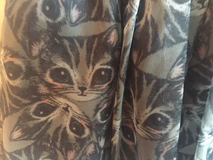 Юбка HM с котятами, 7-8 лет