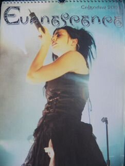 Календари. Постеры. Орландо Блум, Evanescence