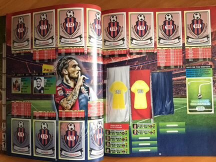 Альбом panini Calciatori 2014-2015 года