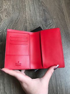 Обложка на паспорт Gucci с бульдогом