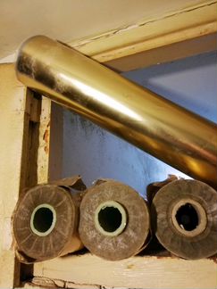 Плёнка золотая фольгированная