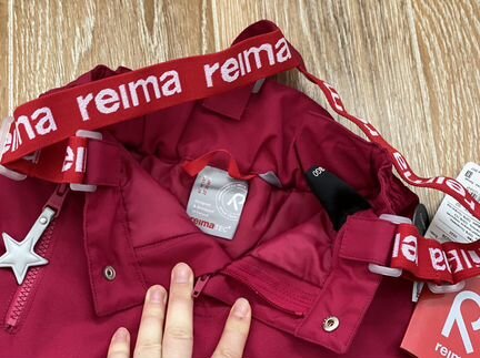 Reima Tec новые зимние брюки 92