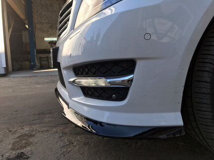 Сплиттер для Mercedes C W204 / Мерседес Ц В204