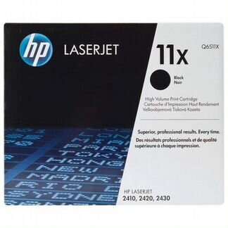 Картридж HP Q6511X 11X черный