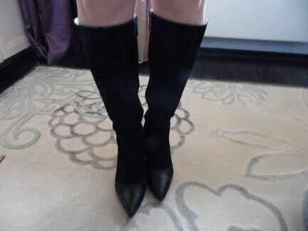 Кожаные сапоги Италия