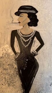 Картина новая «Шанель».Chanel.Масло