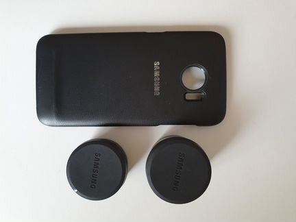 Чехол с объективами lens cover для samsung 7 edge