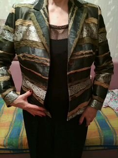 Пиджак на новый год. Нарядный