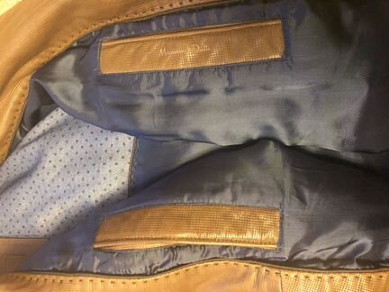 Massimo dutty. Кожаная куртка XXL